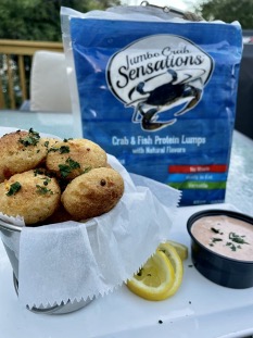 Spicy New England Crab Hush Puppies