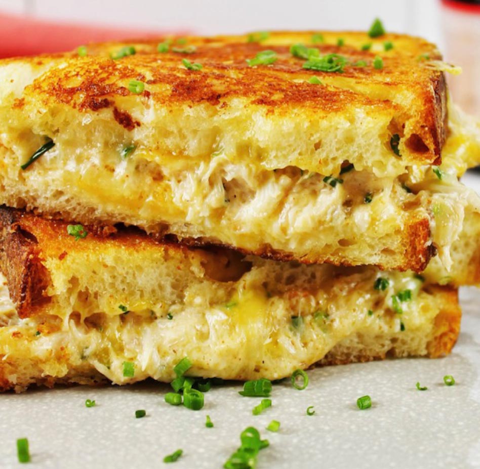 Creamy Crab Sensations Grilled Cheese
