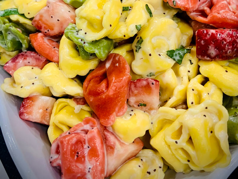 California Tri-Color Tortellini Salad